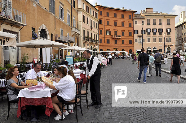 Restaurant  Ristorante  Piazza Navona  Rom  Latium  Italien  Europa