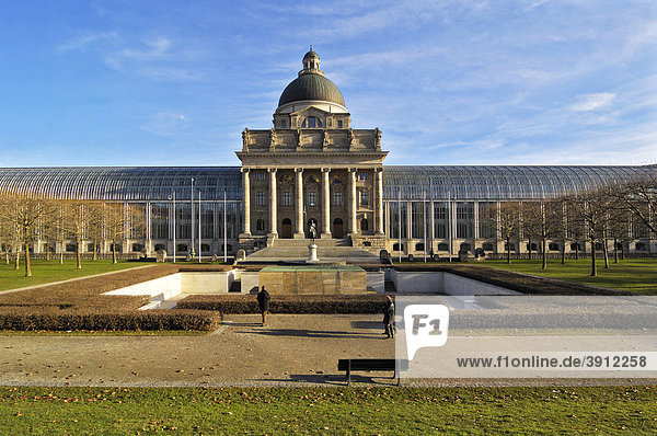 Hofgarten  State Chancellery  Munich  Bavaria  Germany  Europe