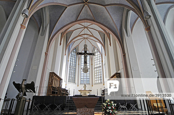 St Gangolf Kirche  Gangolfuskirche  Heinsberg  Nordrhein-Westfalen  Deutschland  Europa