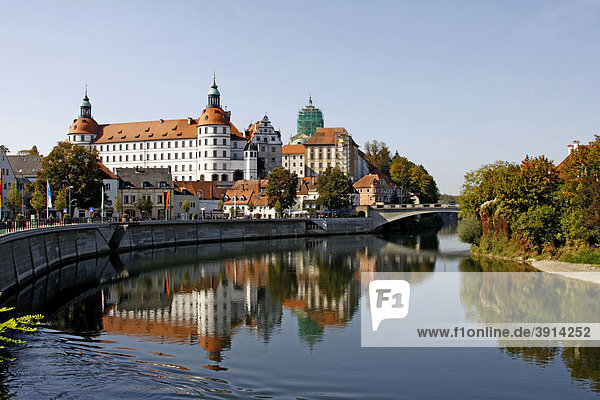 Schloss  Neuburg an der Donau  Bayern  Deutschland  Europa