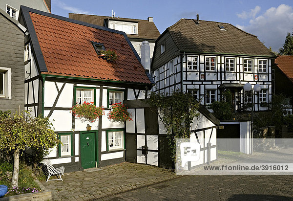 Das Mini-Hotel  kleinstes Hotel Deutschlands  Herdecke  Ruhrgebiet  Nordrhein-Westfalen  Deutschland  Europa