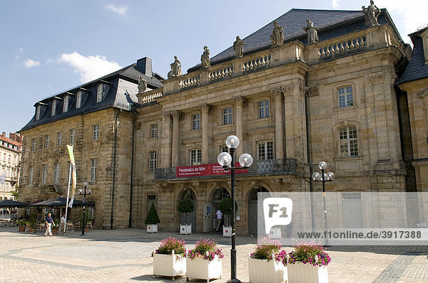 Das Markgräfliche Opernhaus in Bayreuth  Fränkische Schweiz  Franken  Bayern  Deutschland  Europa