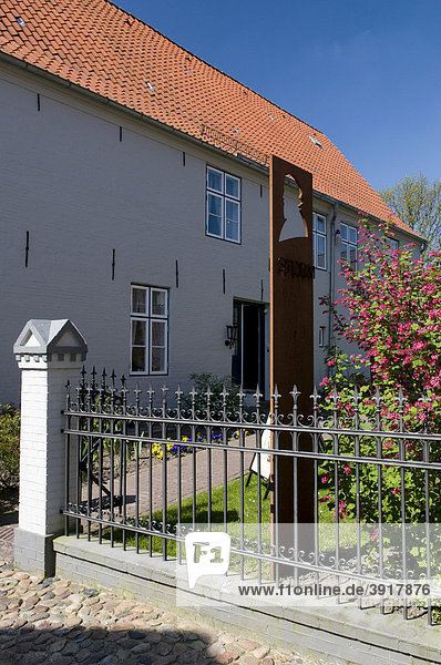 Wohnhaus von Theodor Storm  Husum  Nordfriesland  Schleswig-Holstein  Deutschland  Europa