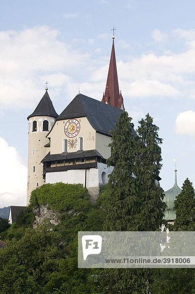 Basilika und Wallfahrtskirche Zu Unserer Lieben Frau Mariä Heimsuchung  Rankweil  Vorarlberg  Österreich  Europa
