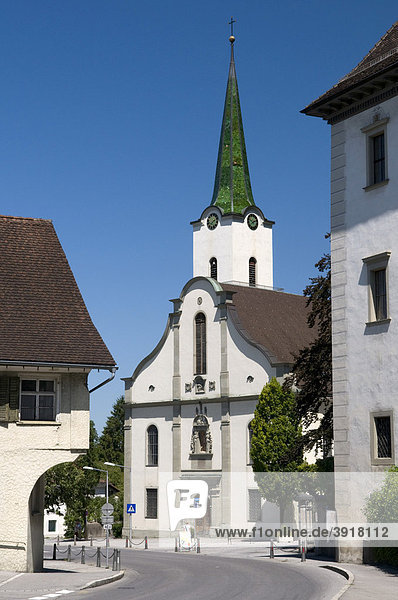 Pfarrkirche St. Karl  Hohenems  Vorarlberg  Österreich  Europa