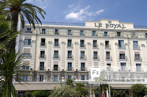Hotel Le Royal  Nizza  Cote d'Azur  Provence  Frankreich  Europa