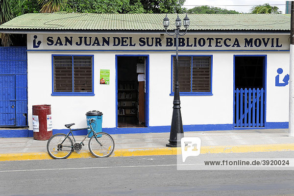 Hausfront in San Juan del Sur  Nicaragua  Zentralamerika