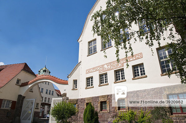 Deutsche Werkstätten Hellerau historischer Betrieb Dresden Sachsen Deutschland Europa