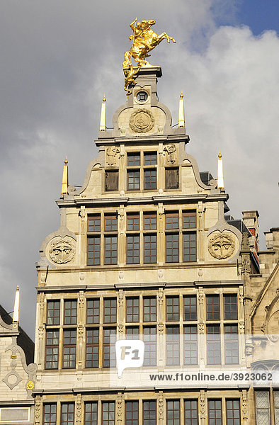 Gilde-Haus der Schützen  Grote Markt  Großer Markt  Antwerpen  Belgien  Europa