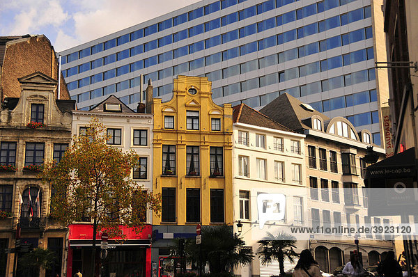 Altstadtfassade  Brüssel  Belgien  Europa