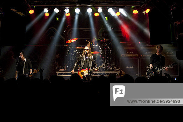 Der US-Musiker und Ex-KISS-Gitarrist Ace Frehley live in der Schüür  Luzern  Schweiz