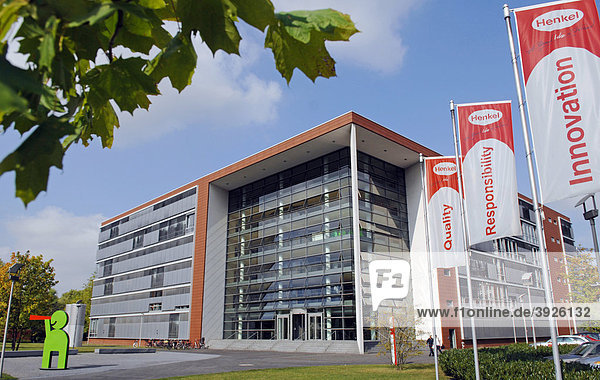 Headquarters of Henkel AG & Co. KGaA in Dusseldorf Holthausen  North Rhine-Westphalia  Germany  Europe
