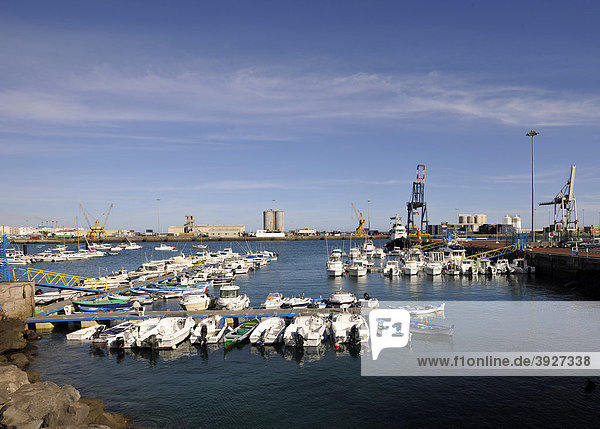 Yachthafen Puerto del Rosario  Fuerteventura  Kanarische Inseln  Kanaren  Spanien  Europa