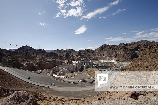 Hoover Dam  Nevada  Arizona  USA
