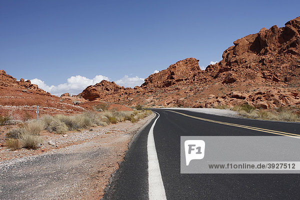 Valley of Fire State Park  Nevada  USA