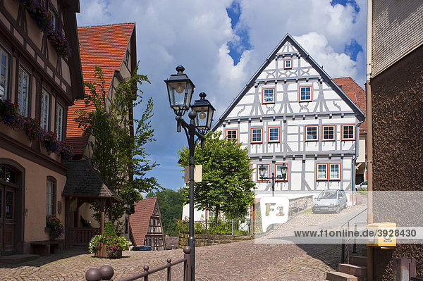 Stadtkasse Bürger und Handwerkerhaus  Altensteig  Schwarzwald  Baden-Württemberg  Deutschland  Europa