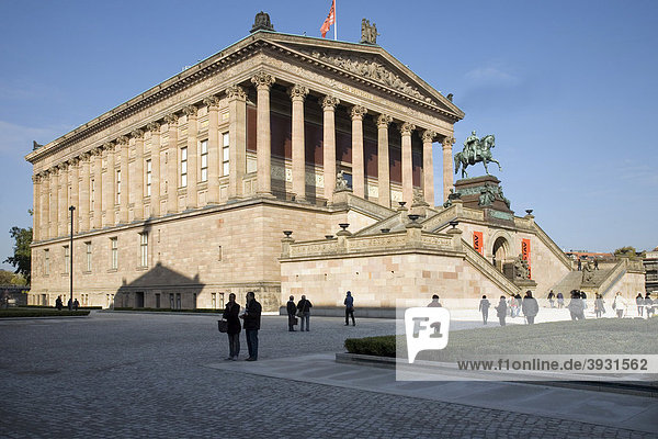Alte Nationalgalerie  Old National Gallery  Berlin  Germany  Europe