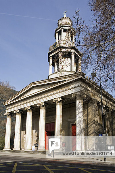 St Pancras Pfarrkirche  London  England  Vereinigtes Königreich  Europa