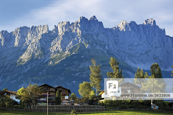 Wilder Kaiser  Gebirgszug  Tirol  Österreich  Europa