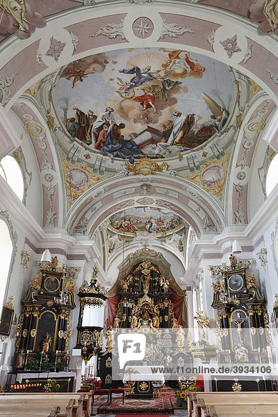 Kirche St. Peter und Paul  Lavant  Osttirol  Tirol  Österreich  Europa