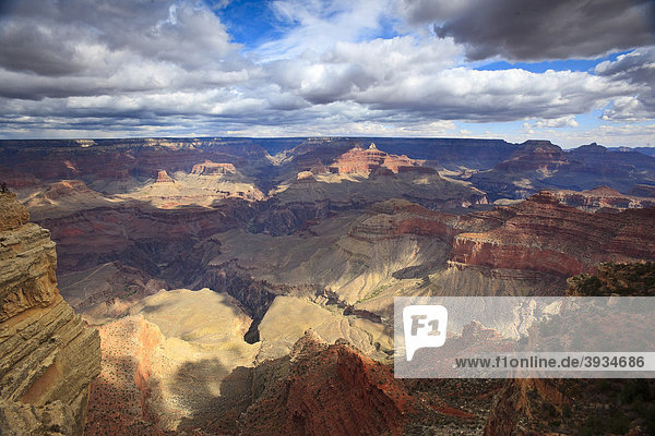 Blick in den Grand Canyon  Arizona  USA  Nordamerika
