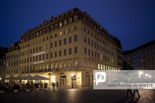 Steigenberger Hotel  Neumarkt  an der Frauenkirche  Dresden  Sachsen  Deutschland  Europa