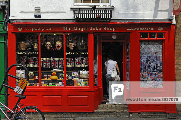 The Magic Joke Shop  29 Bridge Street  Cambridge  Cambridgeshire  England  United Kingdom  Europe