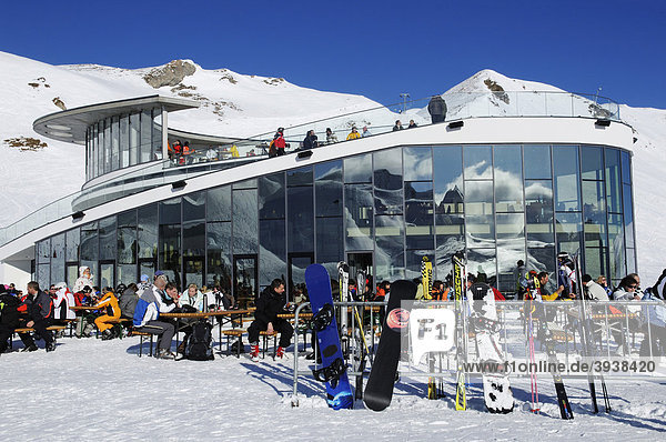 Salaas restaurant  Samnaun ski resort  Switzerland  Europe