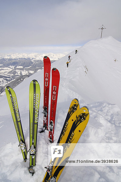 Skitour  Dürrenstein  Hochpustertal  Südtirol  Italien  Europa