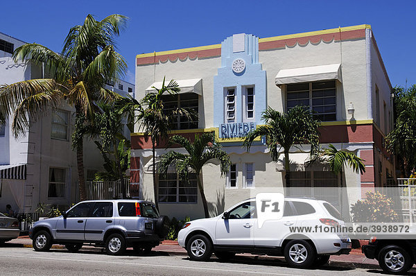 Apart Hotel Riviere  Miami South Beach  Art Deco District  Florida  USA
