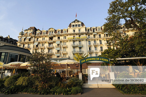 Eden Palace Hotel  Montreux  Genfer See  Kanton Waadt  Schweiz  Europa Kanton Waadt