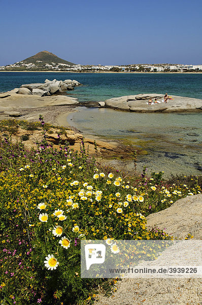 Aghia Anna-Strand  Naxos  Kykladen  Griechenland  Europa