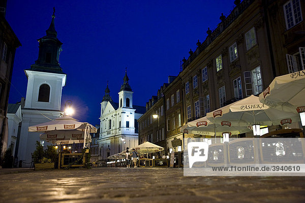 Altstadt von Warschau  Polen  Europa
