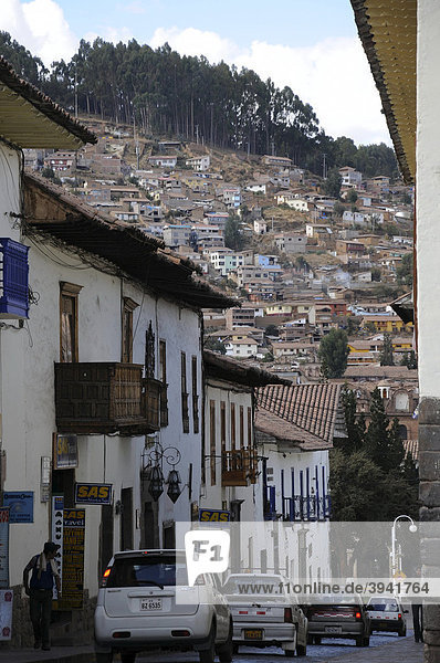 Cusco  Inca settlement  Quechua settlement  Peru  South America  Latin America