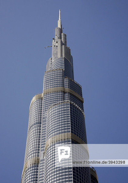 Burj Dubai Tower  Dubai  Vereinigte Arabische Emirate  Naher Osten