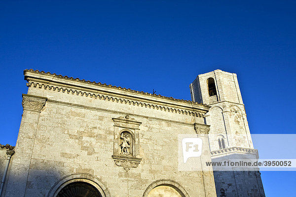 Wallfahrtskirche San Michele Arcangelo  Monte Sant'Angelo  Gargano  Foggia  Apulien  Italien  Europa