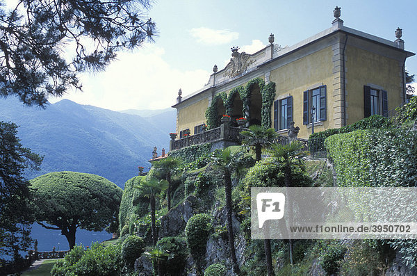 Villa del Balbianello  Park  Parkanlage  Lenno  Comer See  Oberitalienische Seen  Lombardei  Italien  Europa