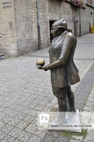 Monument to Georg Christoph Lichtenberg  physician  mathematician and philosopher  Goettingen  Lower Saxony  Germany  Europe