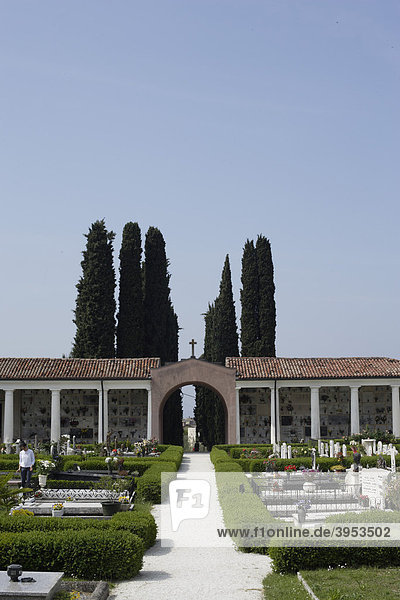 Friedhof  Bardolino  Italien  Europa