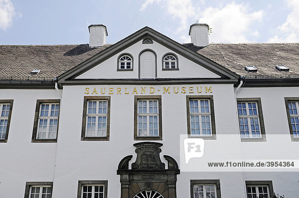 Landsberger Hof  Sauerlandmuseum  Museum  Altstadt  Arnsberg  Sauerland  Nordrhein-Westfalen  Deutschland  Europa