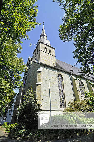 St Walburga  Propsteikirche  Kirche  Werl  Kreis Soest  Nordrhein-Westfalen  Deutschland  Europa
