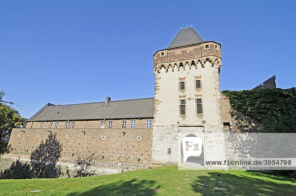 Burg Friedestrom  Turm  Tor  Feste Zons  Zollfestung  Zons  Dormagen  Niederrhein  Nordrhein-Westfalen  Deutschland  Europa