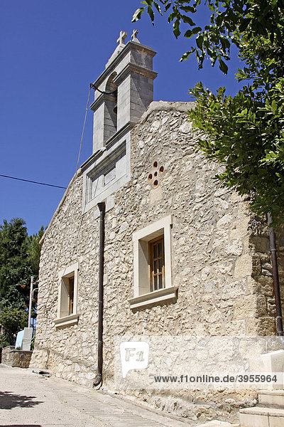 Kirche  Zentrum von Anogia  Kreta  Griechenland  Europa