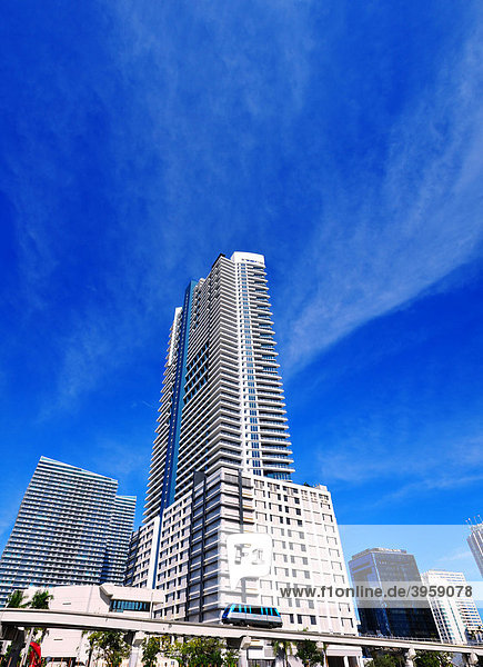 Inifinity of Brickell  einer der höchsten Wolkenkratzer in Miami  Florida  USA