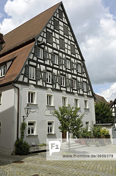 Ehemaliges Hopfenhaus in Spalt  Franken  Bayern  Deutschland  Europa