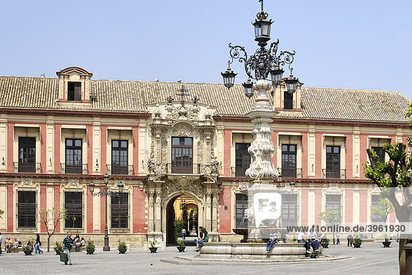 Palast der Erzbischofs  Sevilla  Andalusien  Spanien  Europa