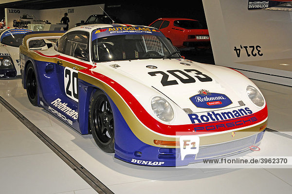 Porsche 961  Neues Porsche Museum  Stuttgart  Baden-Württemberg  Deutschland  Europa