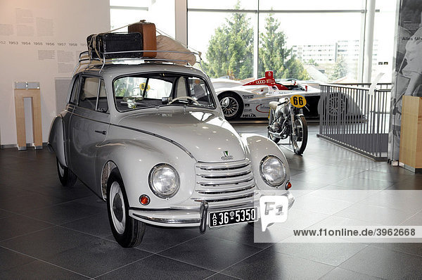 DKW 3=6 Sonderklasse F 91 Limousine Spezial  museum mobile  Audi Erlebniswelt  Audi  Ingolstadt  Bayern  Deutschland  Europa