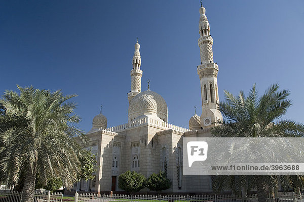 Jumeirah-Moschee  Dubai  Vereinigten Arabische Emirate  Mittlerer Osten