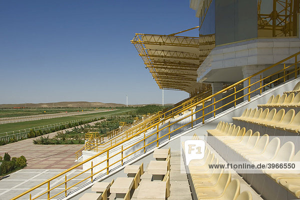 Ashgabat  hippodrome tribune  Turkmenistan